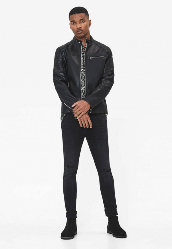 Bershka / Куртка кожаная (ix001xm003x7) фото №2 Bershka / Куртка кожаная (ix001xm003x7) фото №2