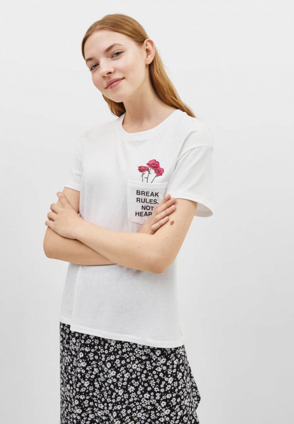 Bershka / Футболка (ix001xw00aop) фото №1 Bershka / Футболка (ix001xw00aop) фото №1