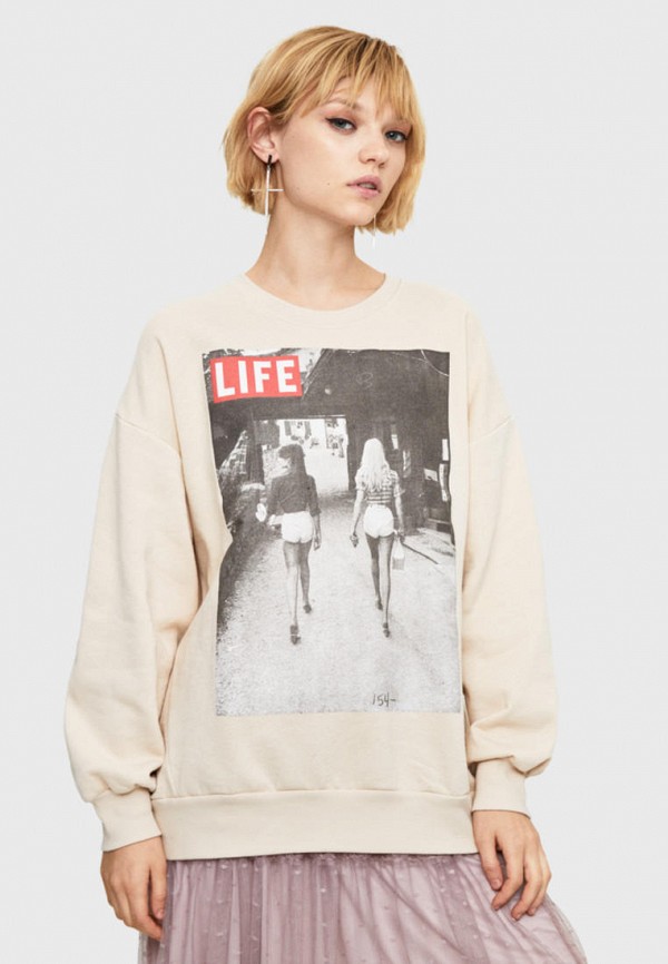 Bershka / Свитшот (ix001xw00e4e) фото №1 Bershka / Свитшот (ix001xw00e4e) фото №1