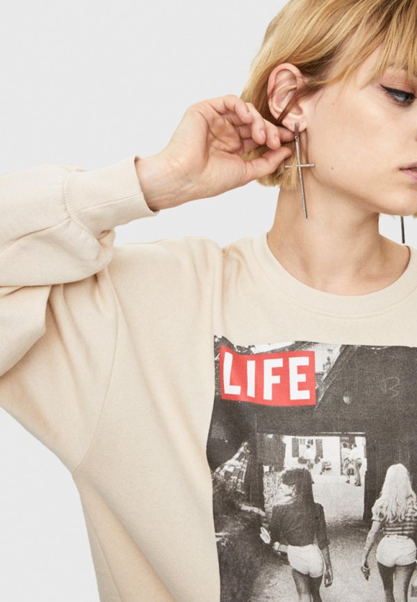 Bershka / Свитшот (ix001xw00e4e) фото №4 Bershka / Свитшот (ix001xw00e4e) фото №4