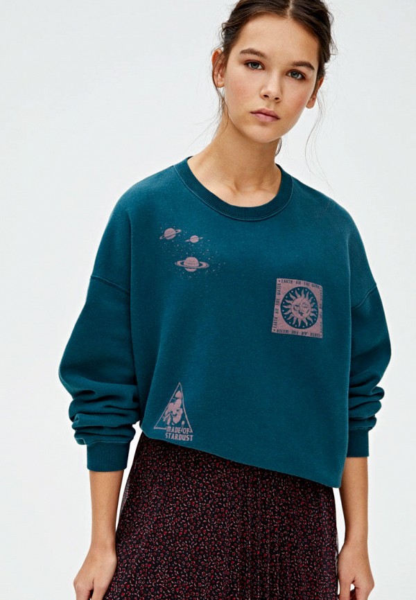 Pull&Bear / Свитшот (ix001xw00g1t) фото №4 Pull&Bear / Свитшот (ix001xw00g1t) фото №4