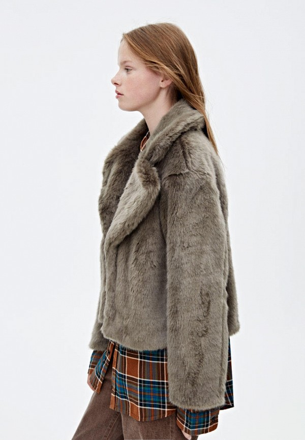 Pull&Bear / Шуба (ix001xw00gb0) фото №4 Pull&Bear / Шуба (ix001xw00gb0) фото №4