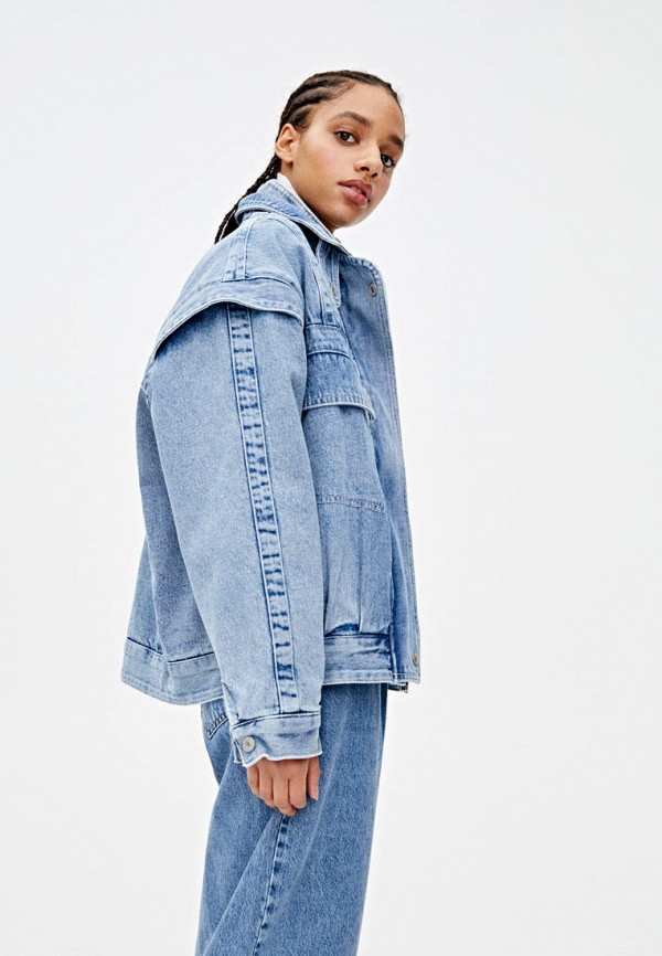 Pull&Bear / Куртка джинсовая (ix001xw00gwy) фото №4 Pull&Bear / Куртка джинсовая (ix001xw00gwy) фото №4