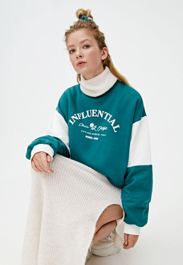 Pull&Bear / Свитшот (ix001xw00gxe) фото №4 Pull&Bear / Свитшот (ix001xw00gxe) фото №4