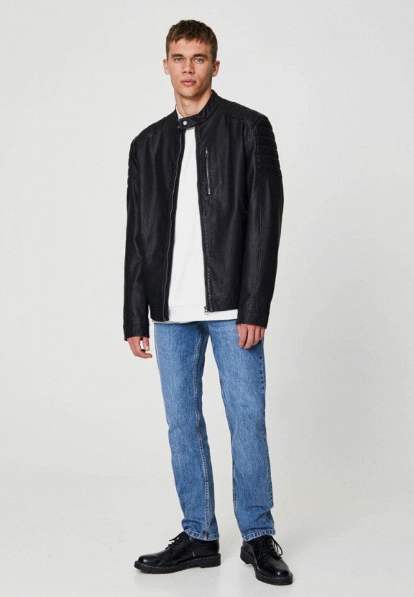 Pull&Bear / Куртка кожаная (ix001xm0064i) фото №4 Pull&Bear / Куртка кожаная (ix001xm0064i) фото №4
