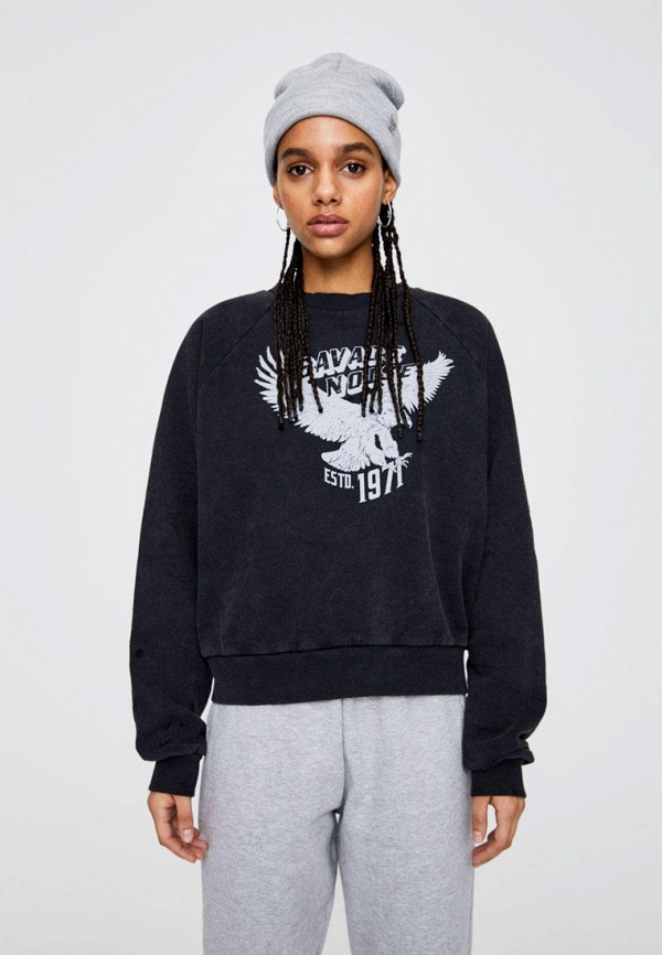 Pull&Bear / Свитшот (ix001xw00h2a) фото №4 Pull&Bear / Свитшот (ix001xw00h2a) фото №4