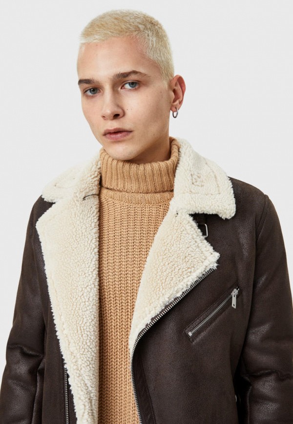 Bershka / Дубленка (ix001xm004wh) фото №4