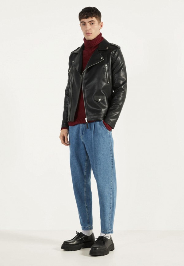 Bershka / Куртка кожаная