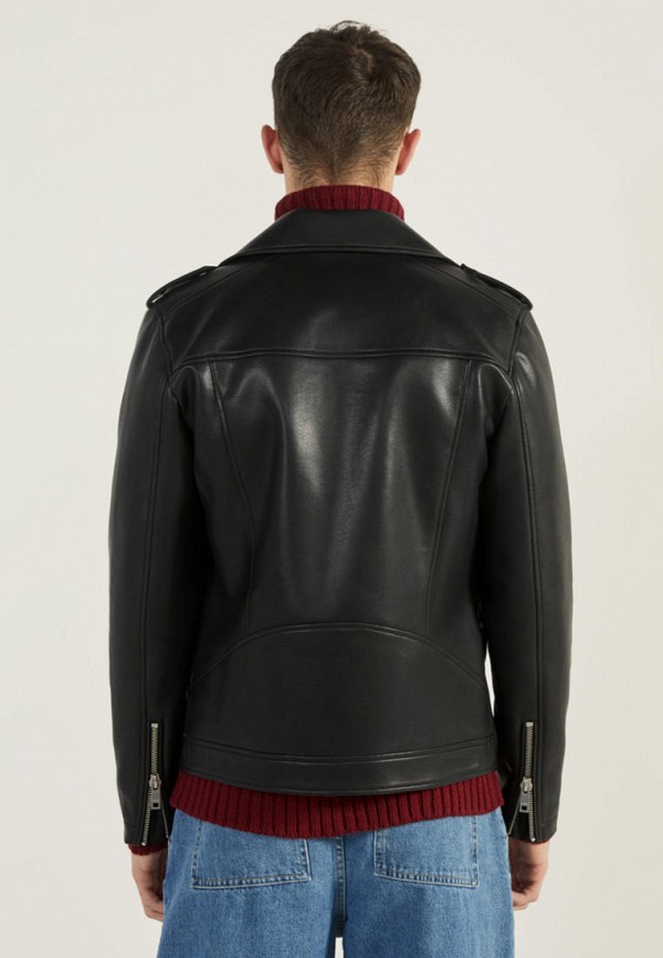 Bershka / Куртка кожаная (ix001xm00634) фото №3