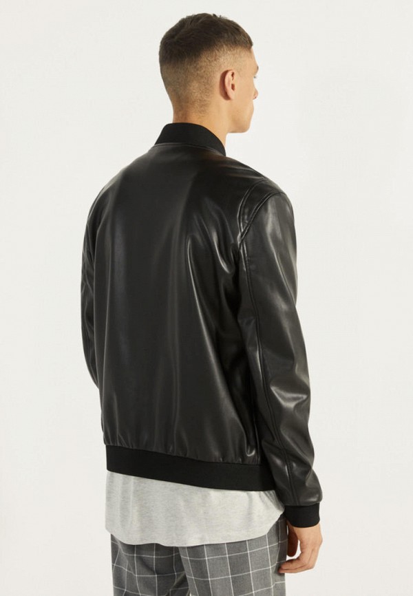Bershka / Куртка кожаная (ix001xm006gf) фото №3