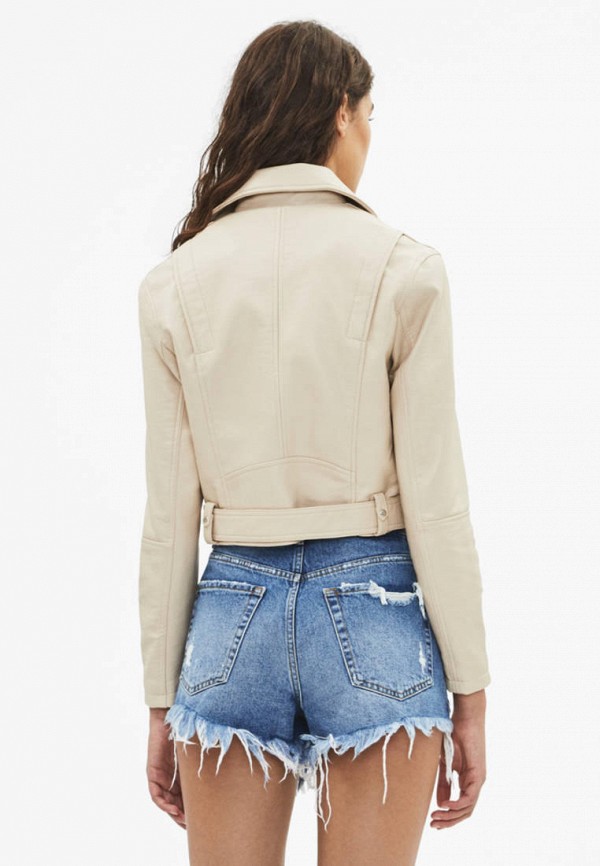 Bershka / Куртка кожаная (ix001xw00ai4) фото №3