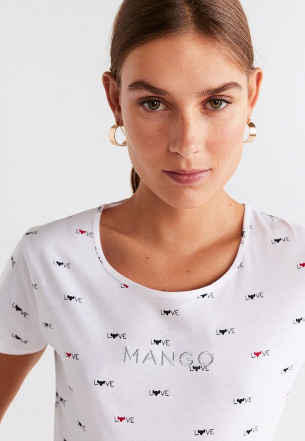 Mango / Футболка (ma002ewijlo8) фото №3
