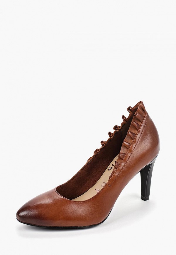 Туфли коричневого цвета
