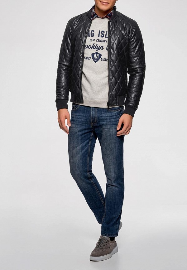 oodji / Куртка кожаная (oo001emalbf3) фото №2