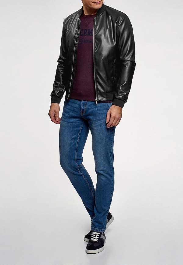 oodji / Куртка кожаная