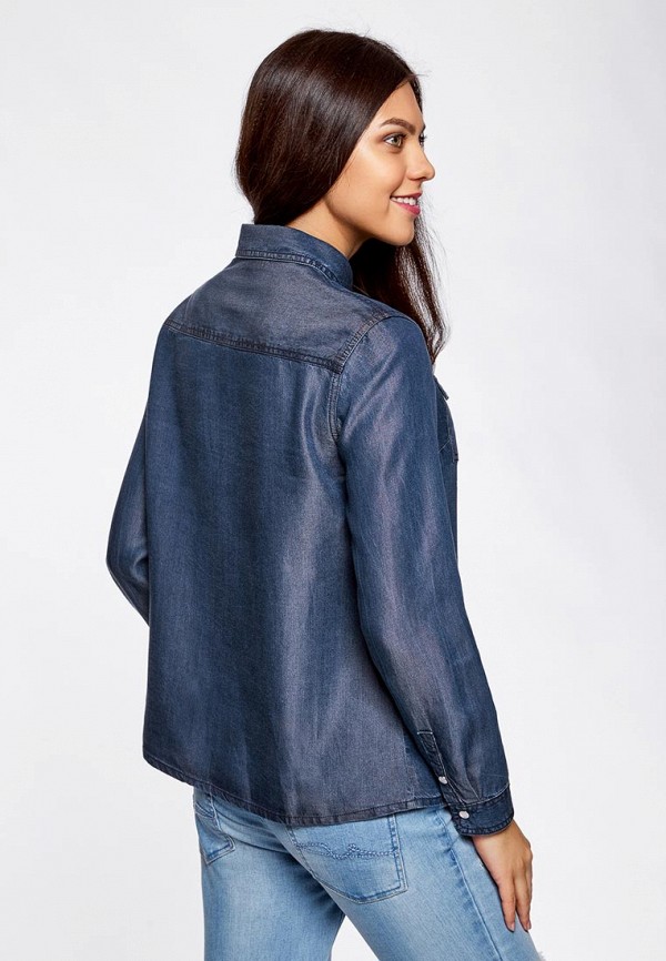 oodji / Рубашка джинсовая (oo001ewsbl97) фото №3