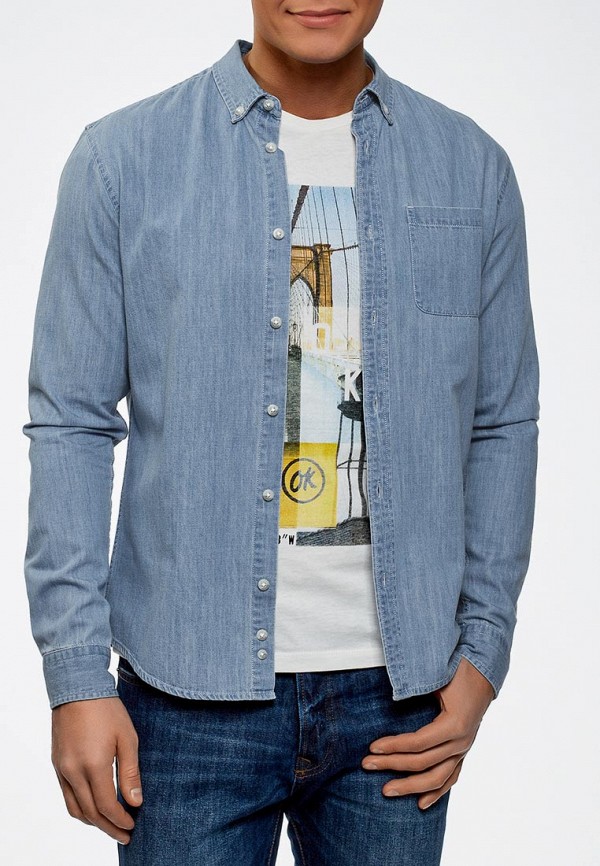 oodji / Рубашка джинсовая