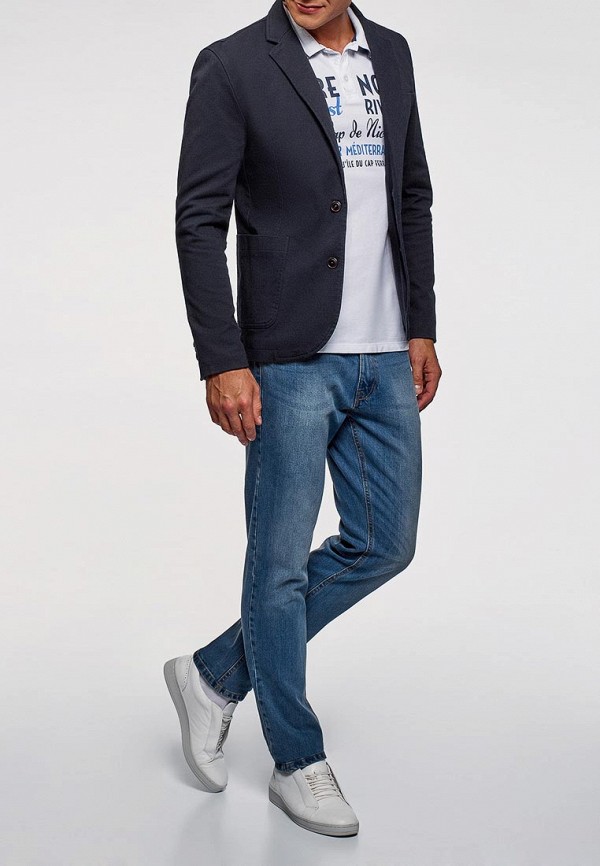 Классический мужской пиджак под джинсы