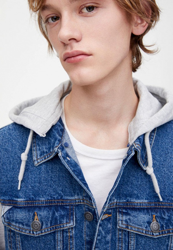 Pull&Bear / Куртка джинсовая (ix001xm005om) фото №4