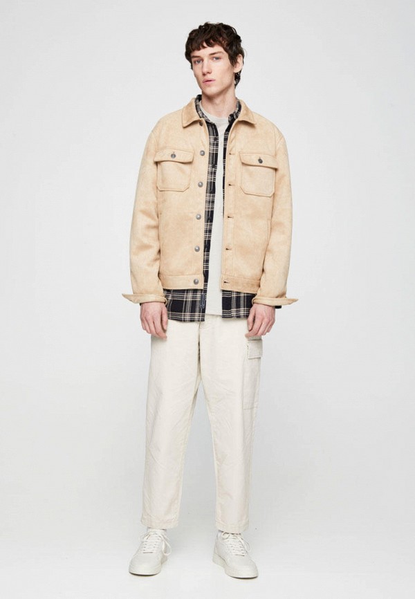 Pull&Bear / Куртка кожаная