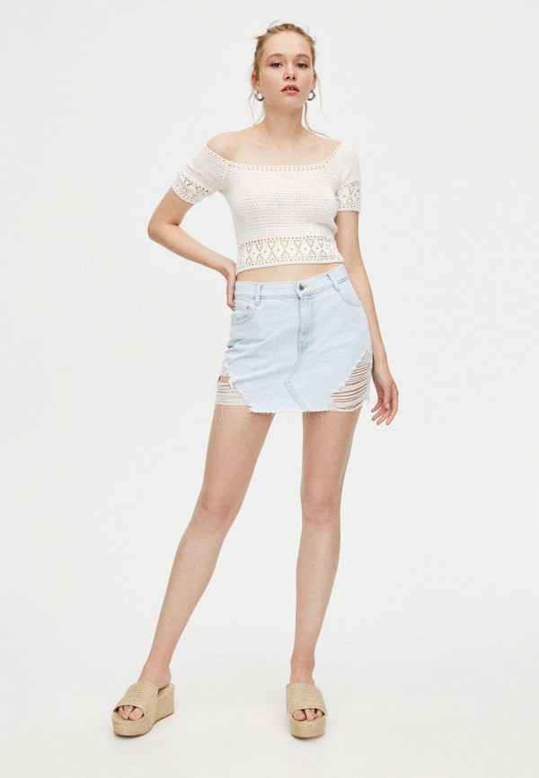 Pull&Bear / Юбка джинсовая