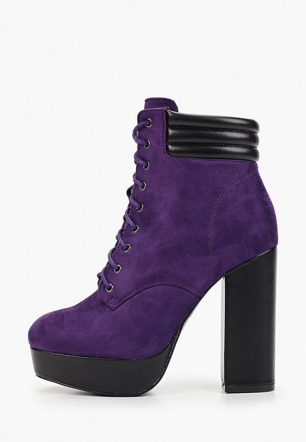 Фиолетовые ботинки